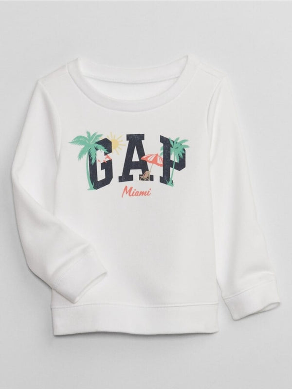GAP Logo Fleece Sweatshirt, XXL */#