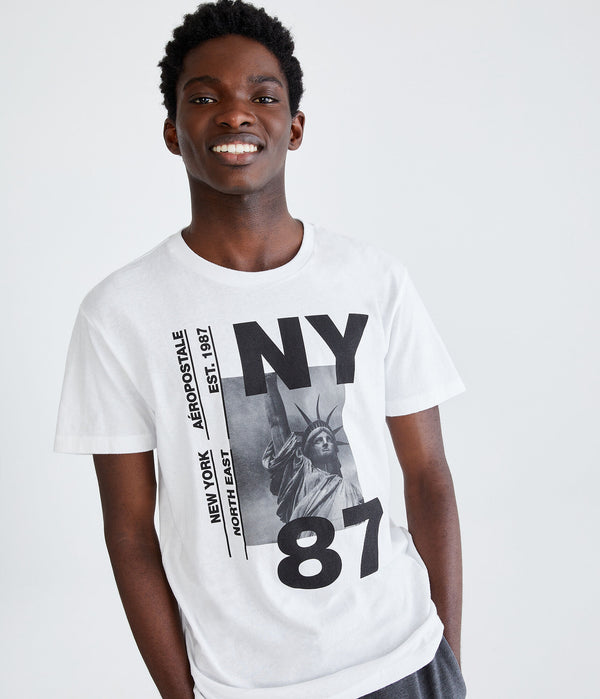 Aéropostale Statue Of Liberty Graphic Tee, M*/