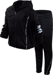 New Balance Girls Performance Jogger Pants Set, 10-12T +