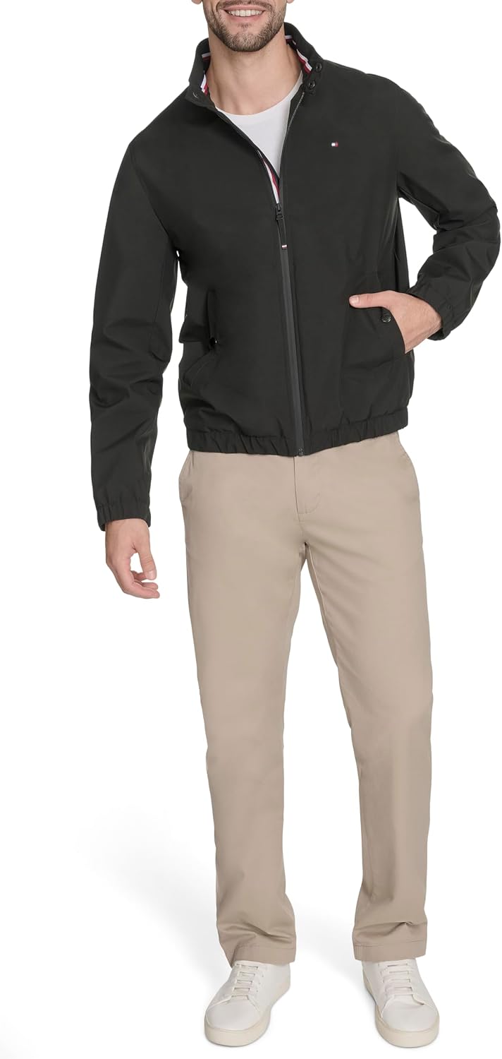 Men's Tommy Hilfiger Stand Collar Bomber Jacket
