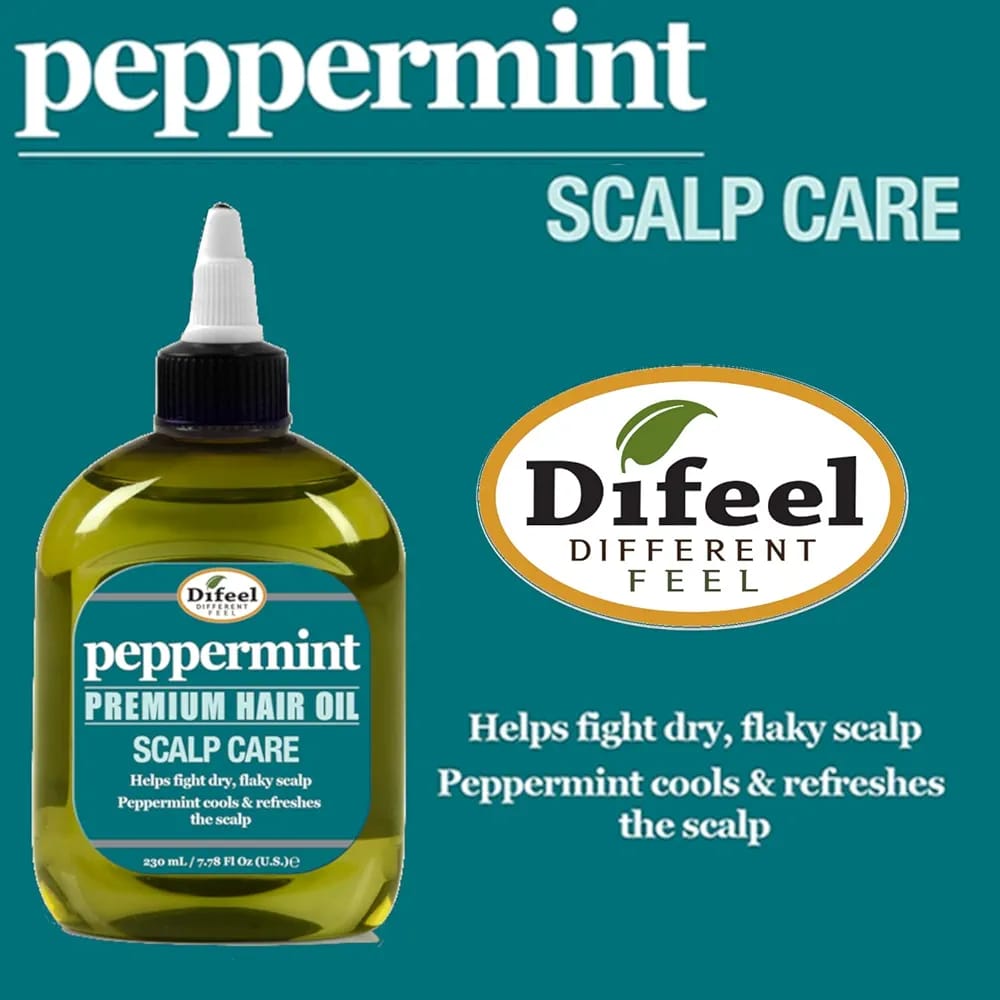 Difeel Peppermint Soothing Scalp Care Hair Oil 210 ML