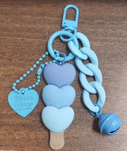Shein Pastel Ice Cream Keychain Bag Charm -.-