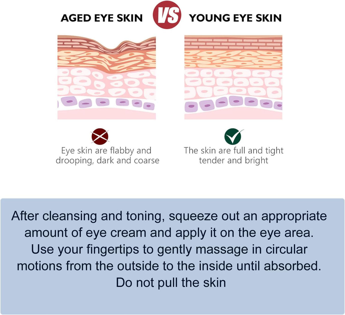 Jasmine Ointment Eye Cream for Dark Circles and Wrinkles