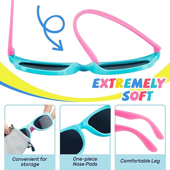 FLMRIOY Kids Sunglasses Bulk  +