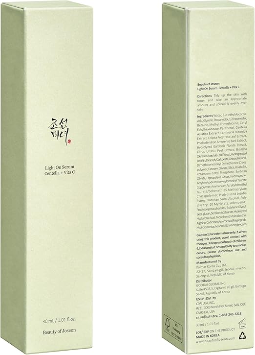 Beauty of Joseon Light On Serum Centella+ Vitamin C -.