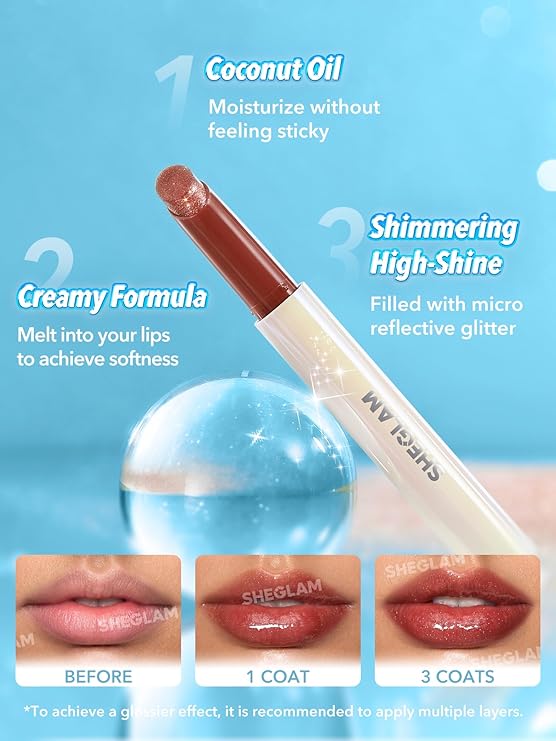 Sheglam Pout-Perfect Shimmer Lip Plumper - Sepia Kiss -.