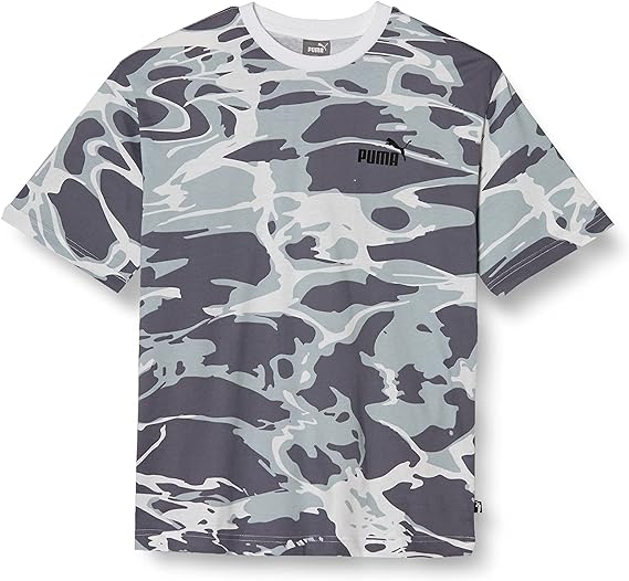 Puma Splash Men's Short Sleeve Casual Print T-Shirt, M */#