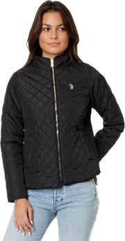 Women's U.S. POLO ASSN. Quilted Moto Jacket