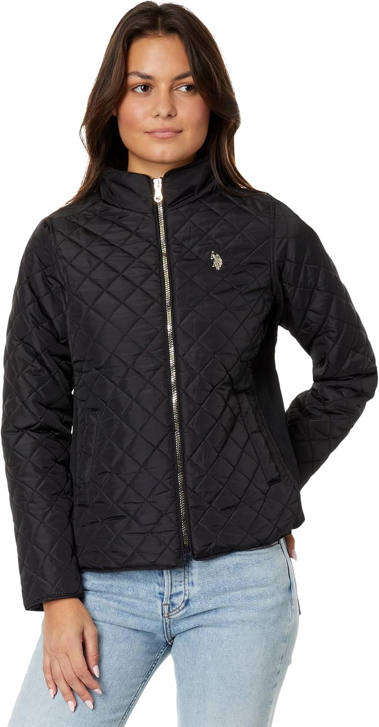 Women's U.S. POLO ASSN. Quilted Moto Jacket
