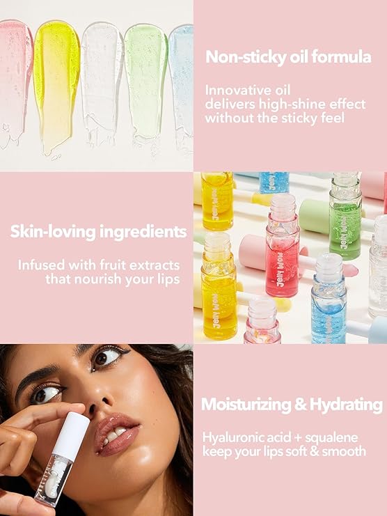 Sheglam Jelly Wow Hydrating Lip Oil - Loco for Coco -.