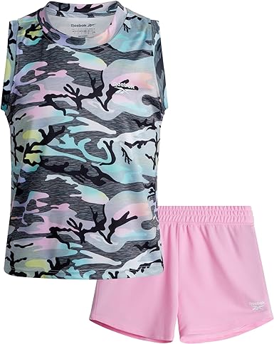 Reebok Girls' Active Shorts Set, 8T +