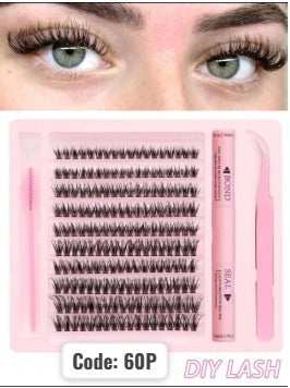 Shein 180PCS Large Capacity False Eyelash Extension Set, Code: 60P +