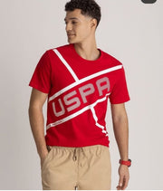 U.S. Polo Linear Graphic Jersey T-shirt, M