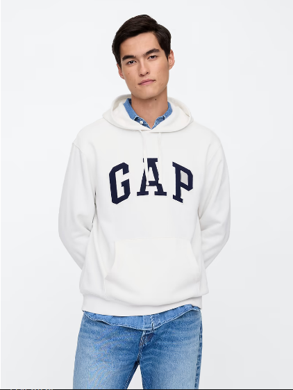 Adult Relaxed Gap Logo Hoodie, XL -.