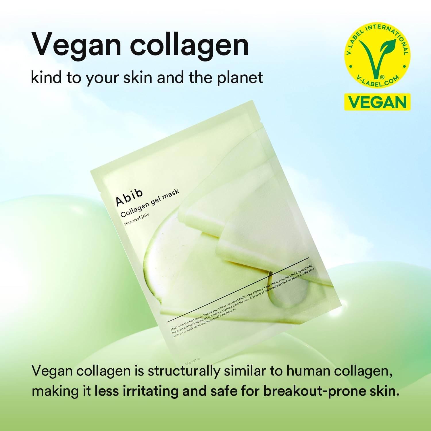 Abib Collagen Gel Mask Heartleaf Jelly -.