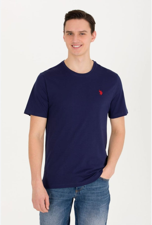 U.S. Polo Men's Crew-Neck Basic T-shirt, XL /#