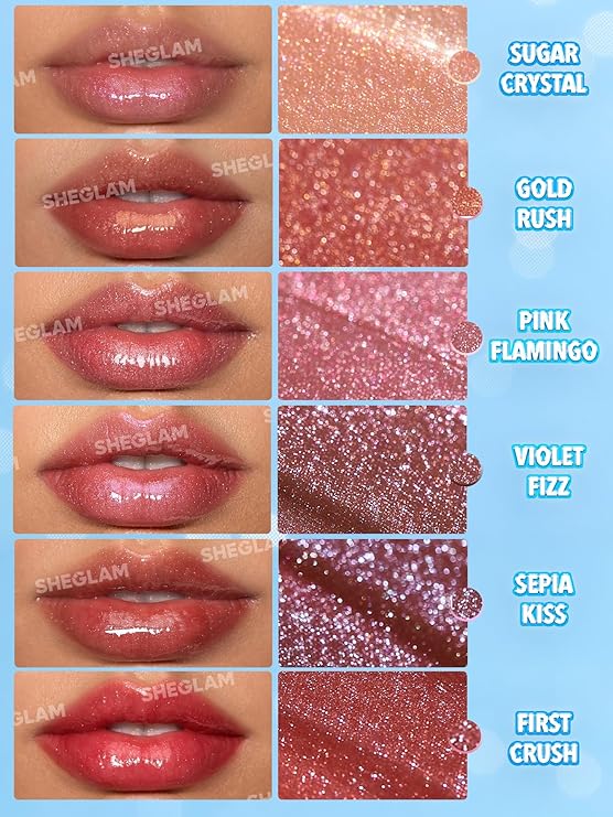 Sheglam Pout-Perfect Shimmer Lip Plumper - Sepia Kiss -.