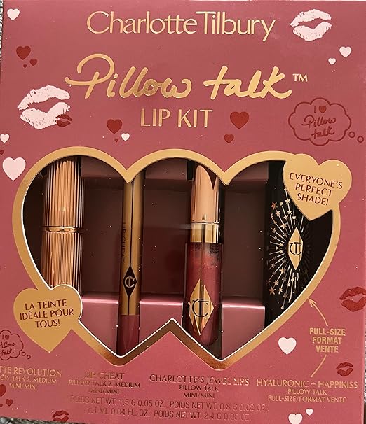 Charlotte Tilbury Limited Edition Pillow Talk Lip Kit +