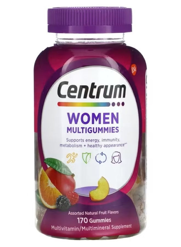 Centrum Women Multigummies, 170 Gummies +