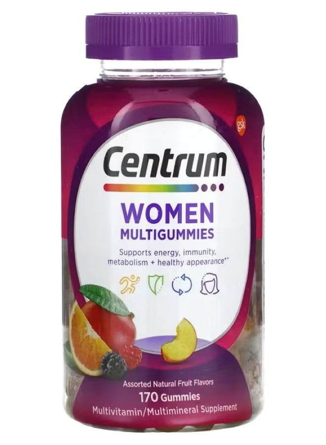 Centrum Women Multigummies, 170 Gummies >