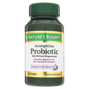 Nature’s Bounty Acidophilus Probiotic, 100 Tabs -.