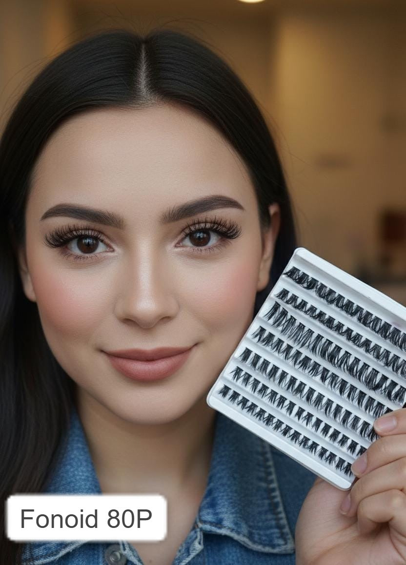 Shein 105Pcs Dream Look Soft Volume Lashes, Code: Fonoid 80P