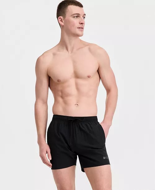 Boss Men's Bay 5" Stretch Swim Trunks -.