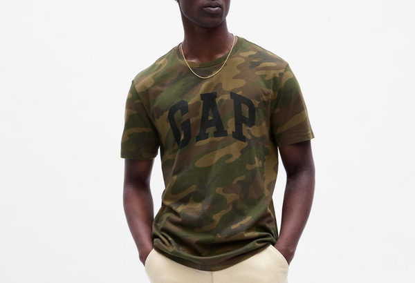 GAP Camo Logo T-Shirt, XL*/