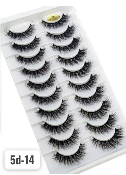 Shein Long Eyelash Criss-Cross Wispy Fluffy Lashes, 5d-14 /