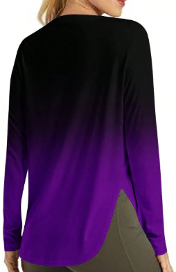 Shein Women's Fitness Yoga Top, Quick-Dry Sports Shirt, XL -.