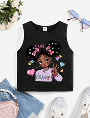 Shein Tween Girl Casual Tank Top +