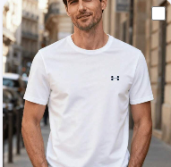 Shein Men's Casual Summer Sports Crew Neck Short Sleeve T-Shirt, M >