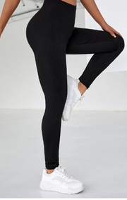 Shein Sport Soft Leggings-High Waisted Tummy Control No See Through, 11T +