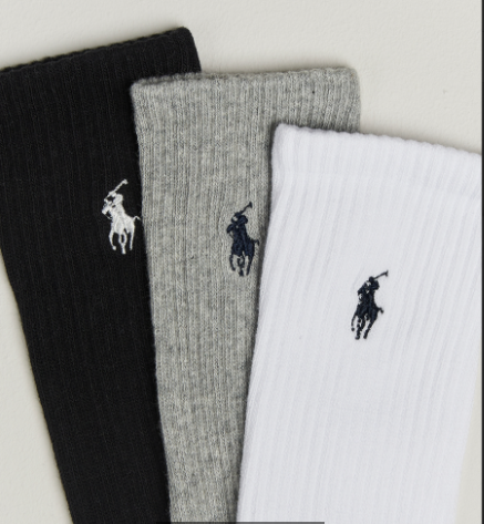 Polo Ralph Lauren 6-Pack Cotton Crew Socks