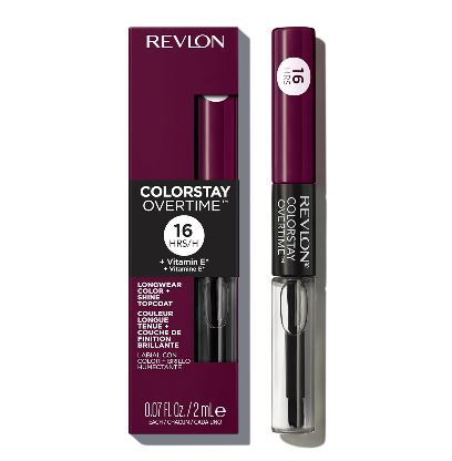 Revlon Colorstay Overtime Glossy Lip Color, limitless Black Cherry 500