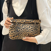 Shein Solid Color Large Capacity Flip Cover Magnetic Square Bag -.