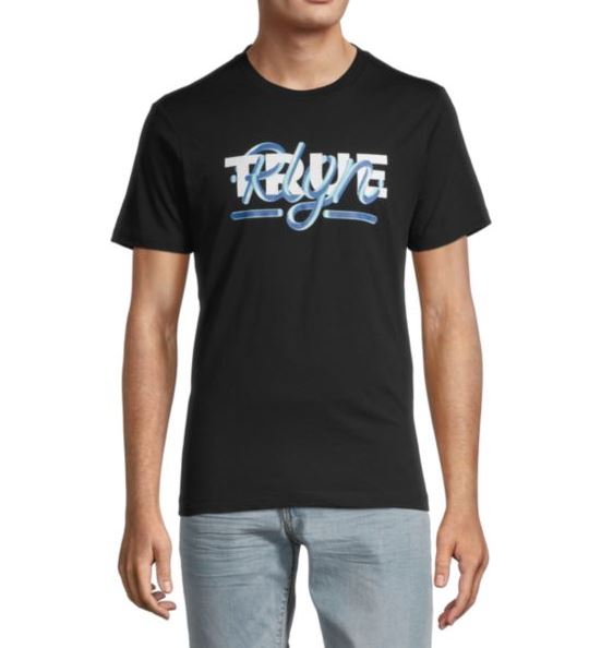 True Religion Logo Graphic T-Shirt, M */#