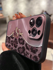 Cute Snake Skin And Leopard Print Painted For Iphone>