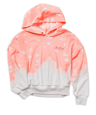 Justice Girls Long Sleeve Velour Hoodie, Size: 12-14T+