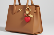 Shein Red Heart Keychain -.-