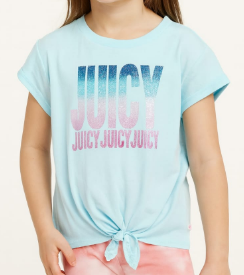Jucy Couture Young Girl Glittery T-Shirt, 7-8T +