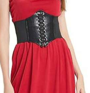 Shein 1pc Women Waist Cincher, Solid Color Elastic Waist Belt >