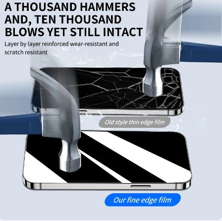3PCS Full Cover Tempered Glass on For iphone 6s plus  +