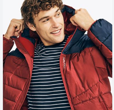 Nautica Sustainably Crafted Tempasphere Puffer Jacket, XL*/#