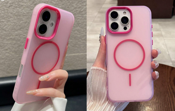 Shein Translucent Soft Magnetic Wireless Charge Phone Case, Iphone 11 +