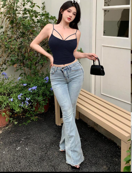 Shein Women Simple Solid Color Casual Cami Top Tank, L +