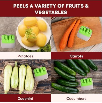 Kitchtic Fruit and Vegetable Peeler - Set of 3 +