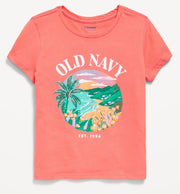 Old Navy Short-Sleeve Logo-Graphic T-Shirt for Girls, 6-7T +