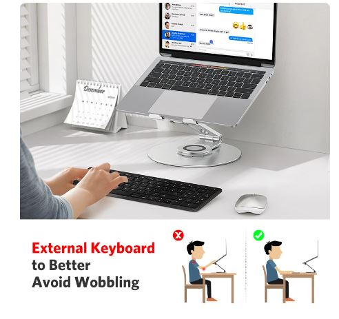 OMOTON Adjustable Laptop Stand +