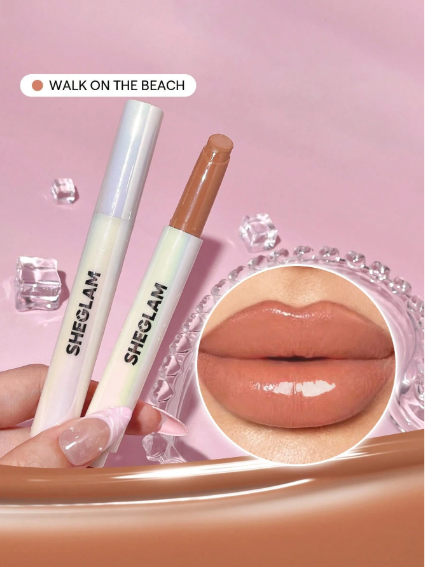 Sheglam Pout-Perfect Shine Lip Plumper- Walk On The Beach -.